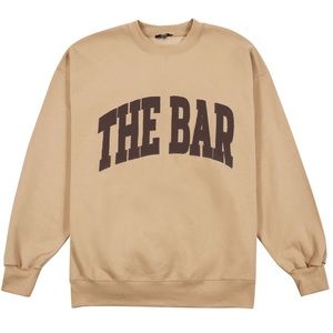 The Bar Varsity Sweatshirt - Chocolate Chip